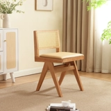 Стульчик для кормления из натурального дерева, кремовая лента для домашнего использования, популярно в интернете