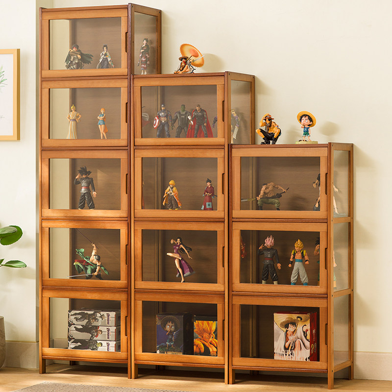 手办展示柜亚克力模型玩具展示架陈列柜化妆品非玻璃小型货架家用,淘宝优惠券,粉丝福利购,淘宝优惠卷