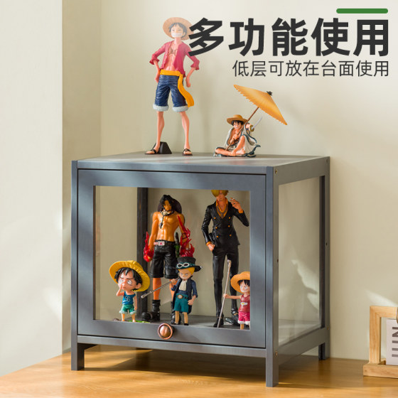Trojan man acrylic figure display cabinet display cabinet