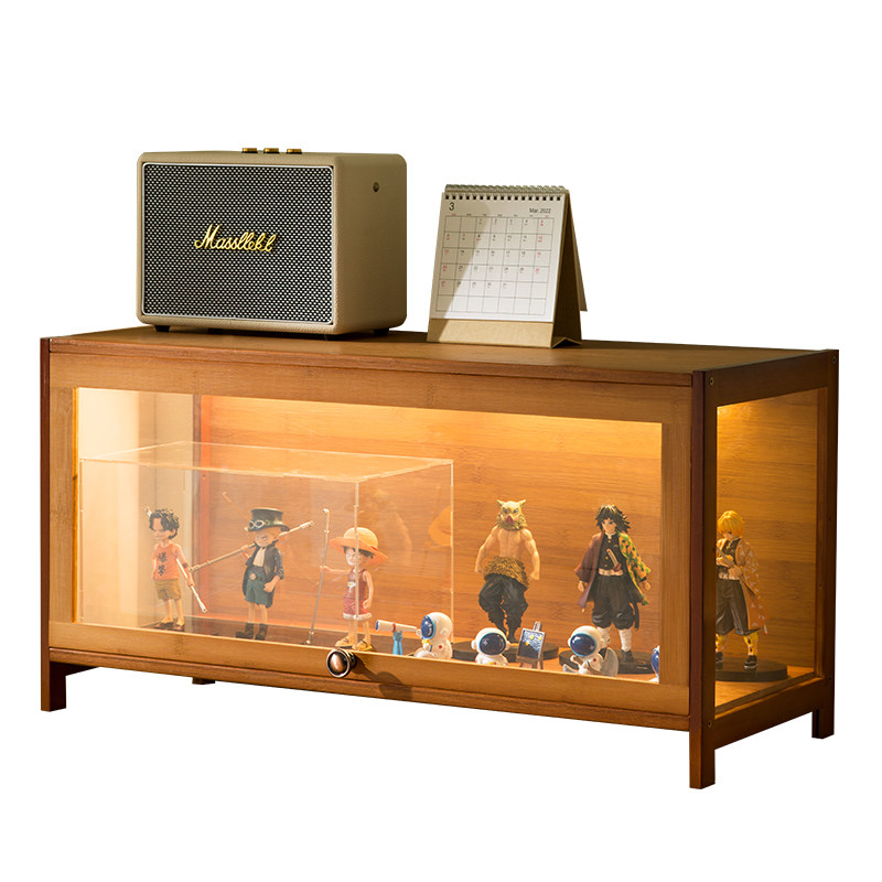 Trojan figure display box blind box storage display stand
