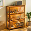 Trojan figure display box blind box storage display stand