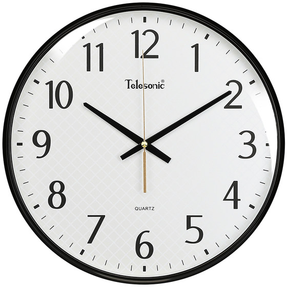 Silent Wall Clock TELESONIC/Uranus Fashion