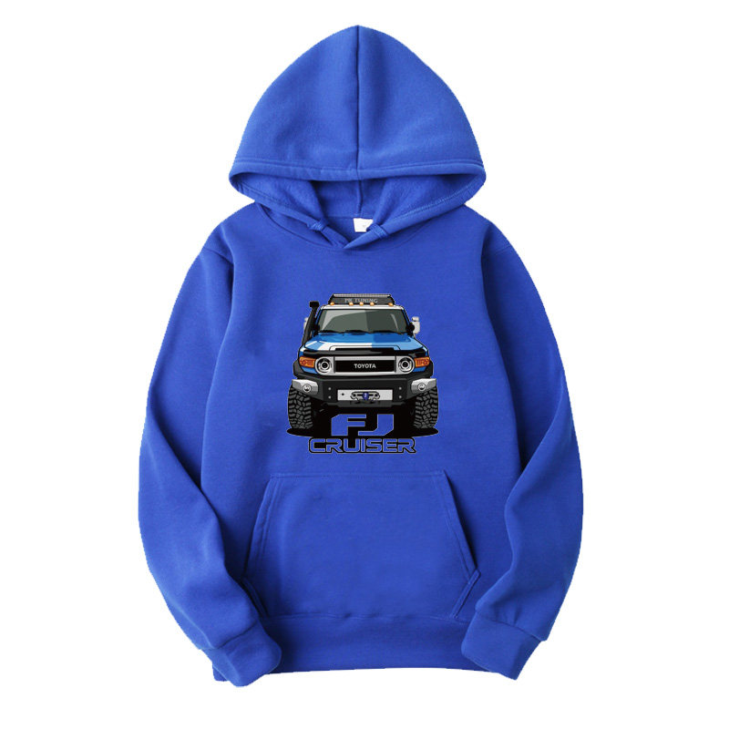 可定制fj酷路泽丰田越野汽车男卫衣 火线够够够卫衣