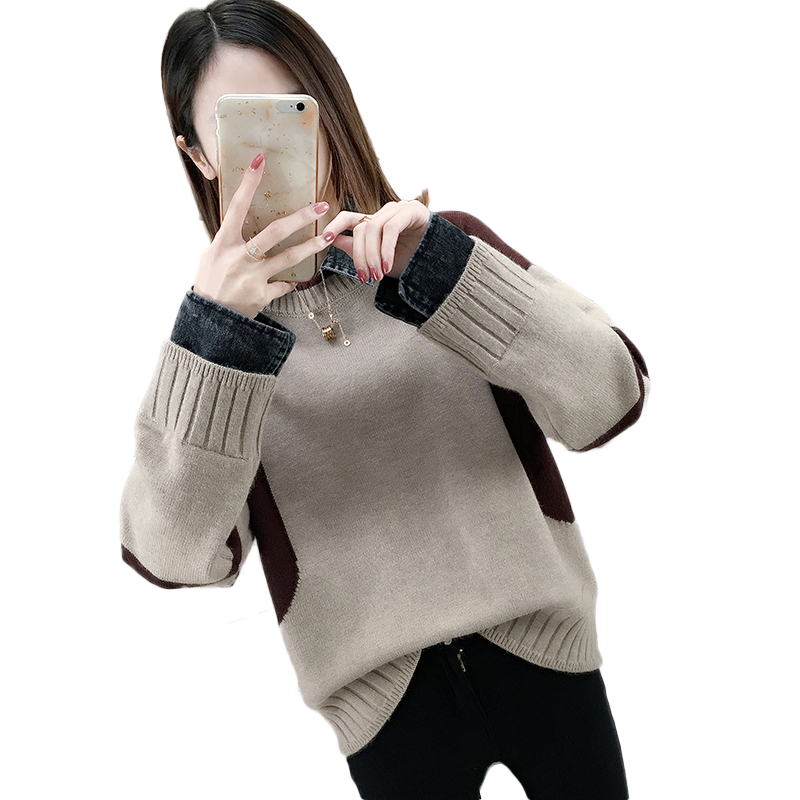 秋装2020年新款女装爆秋季茧型毛衣 贝雪丽毛针织衫