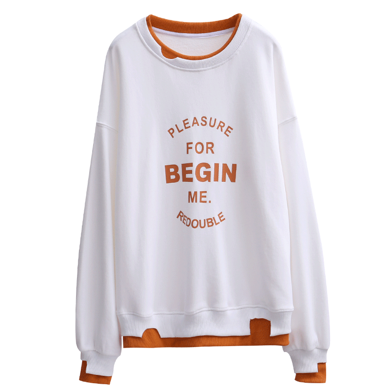 女士潮ins爆款2020年新款宽松卫衣 贝雪丽卫衣/绒衫