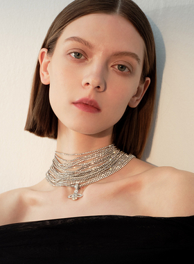 苏心夸张轻奢合金项链