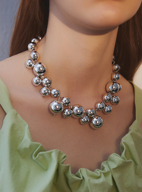 苏心冷淡风独特设计风造型链轻奢小众毛衣链女款2024新款爆款颈链