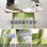 Простой обеденный стол стул мебель стул минимальный обеденный стул Дизайн сенсорного пластикового табуреть