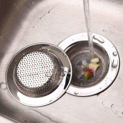 不锈钢过滤网厨房水槽过滤器下水道洗菜盆过滤器水池排水口过滤网 - 图0