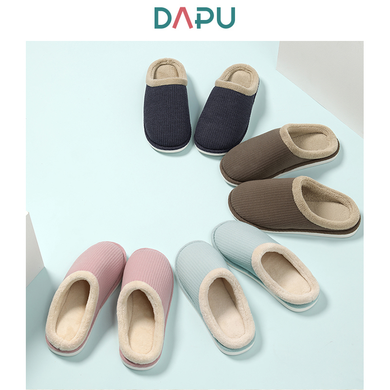 DAPU 大朴 毛线保暖棉拖鞋 双重优惠折后￥29包邮 6色可选