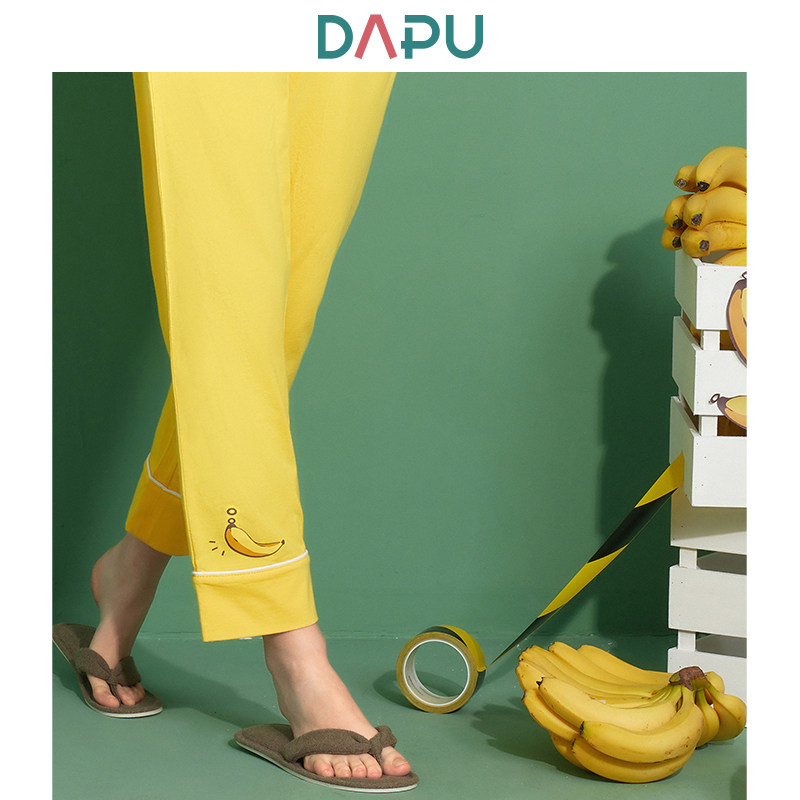 大朴女士新品可爱香蕉ins风睡衣 大朴内衣睡衣/家居服套装