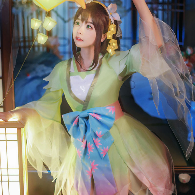 王者荣耀娜可露露cos晚莹萤婉莹服装荣耀女仆装cosplay女装侍魂零-图2