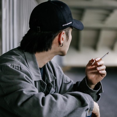 Fine State帽子男潮牌黑色简约鸭舌帽棒球帽夏季防晒遮阳帽太阳帽 虎窝淘
