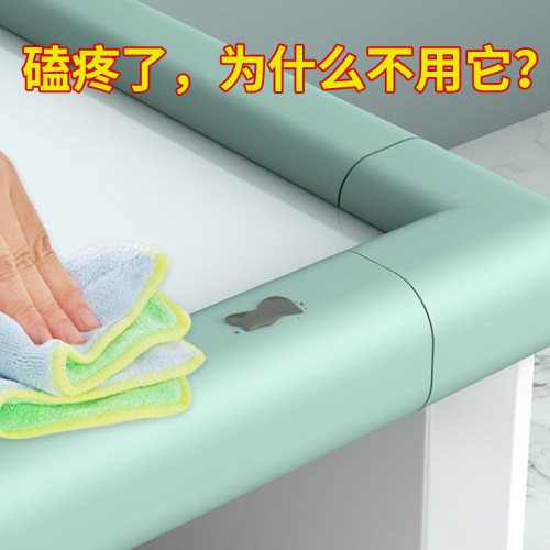 婴儿童防撞条环保无毒宝宝桌角护角墙角床包边磕碰保护海绵贴胶条 - 图1