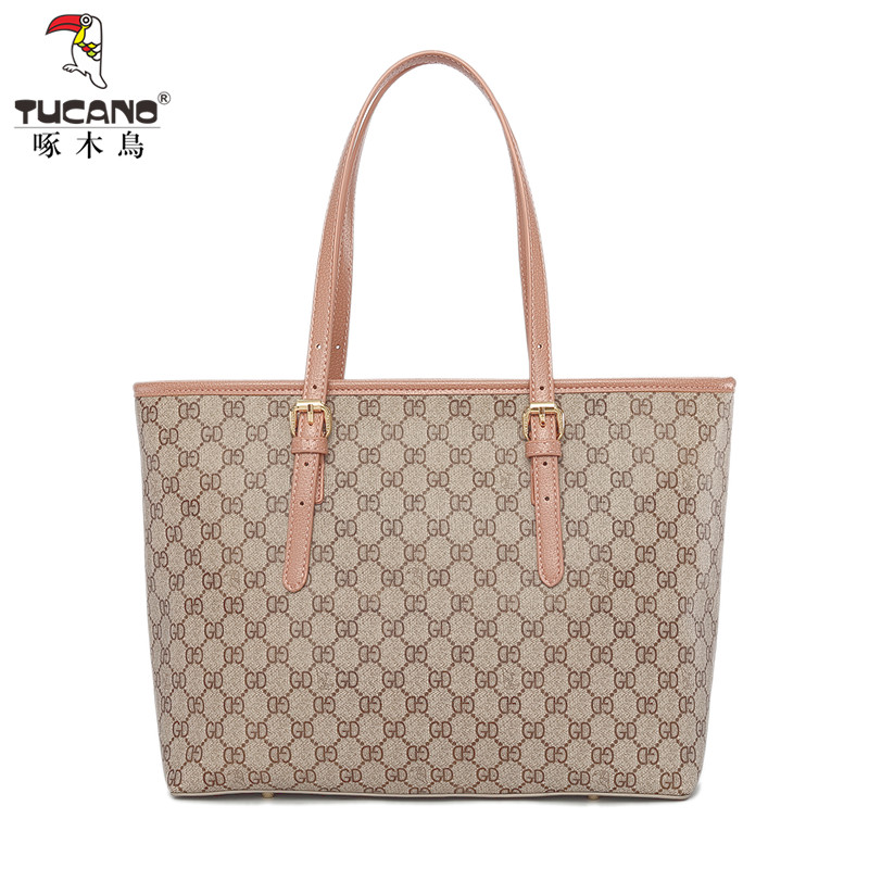 啄木鸟2020新款大容量妈妈包手提包 啄木鸟凌鼎女士包袋