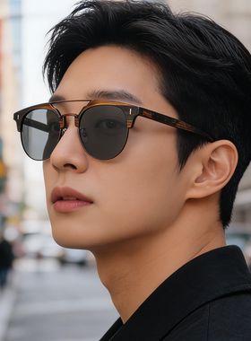 同款KHOTY大框复古炫彩墨镜