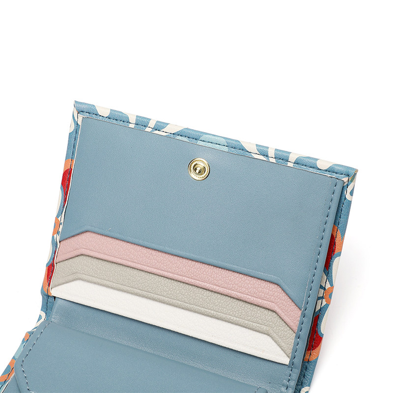 venuco短款女简约可爱小清新零钱包 venuco钱包