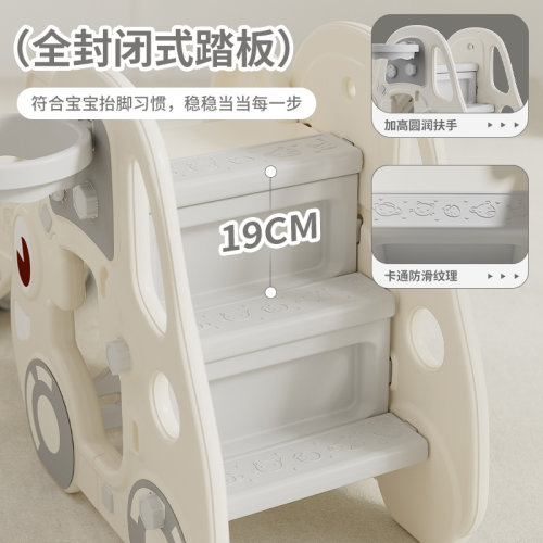 滑梯儿童室内家用宝宝滑滑梯2至10岁小型小孩折叠小滑梯家庭玩具 - 图2