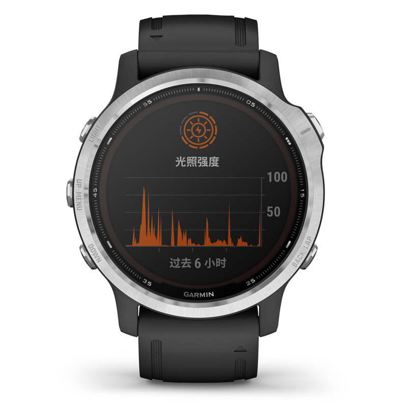 Garmin佳明fenix6s太阳能专业版户外马拉松续航心率智能运动手表-图3