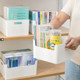 Desktop storage box dormitory desk book storage rack