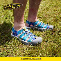 KEEN Official NEWPORT RETRO Joint Section Men Outdoor Comfort Abrasion Resistant Water Traceability Shoes