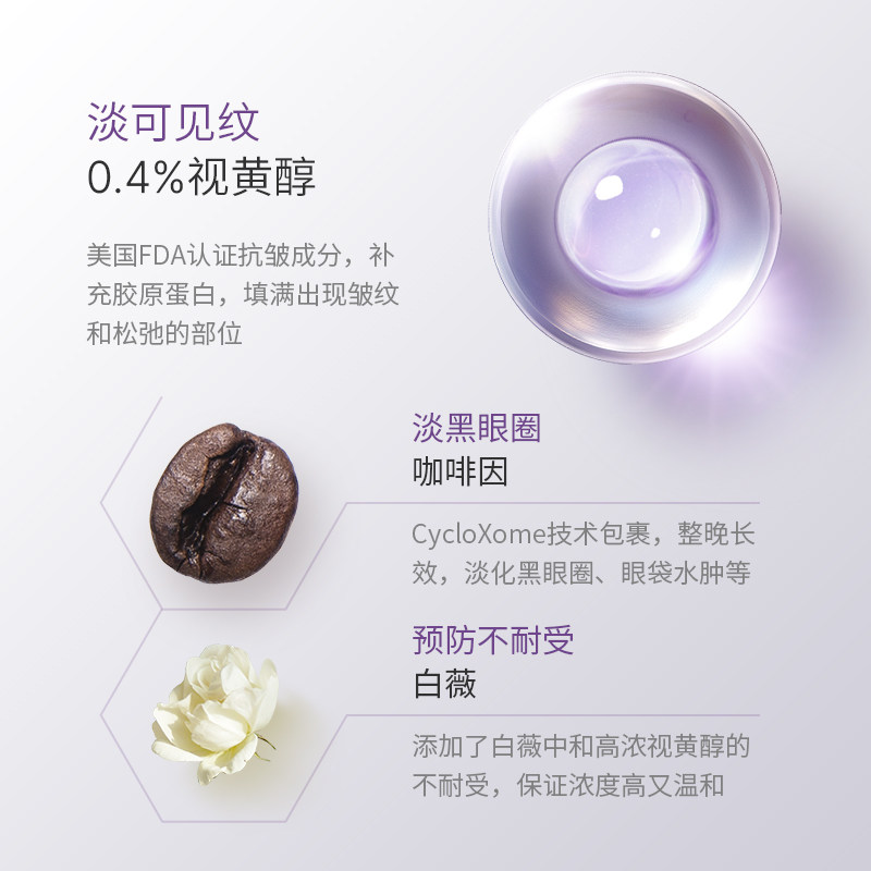 敬修堂佰花方旗舰店官方正品淡眼霜 佰花方眼霜