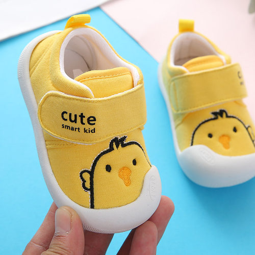 学步鞋春秋季防滑软底婴儿鞋女0一1 2岁男宝宝鞋子10个月透气单鞋