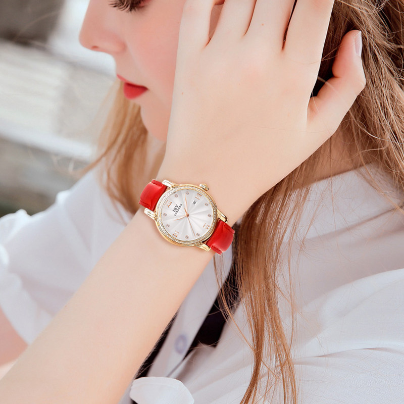 瑞士正品女士防水时尚简约潮机械表 嘉年华世捷尔国产腕表