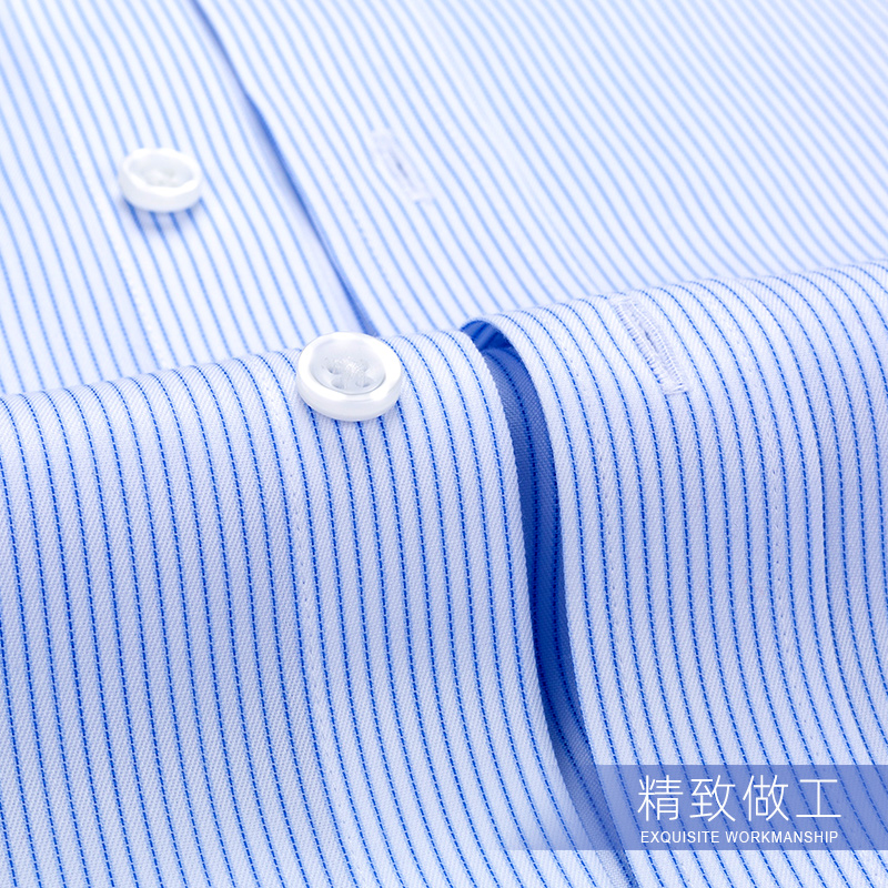 罗蒙全棉男长袖2023春中青年衬衫 戈雷斯顿服饰衬衫