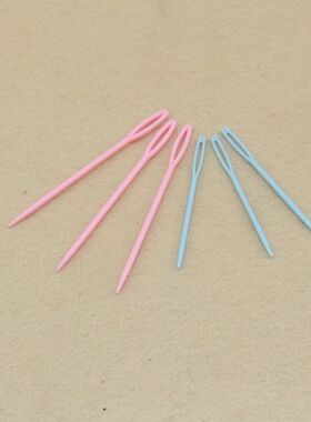 编织工具 毛线缝针 外贸手缝针 编织配件 塑料手缝针