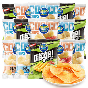 可比克新品薯片大礼包
