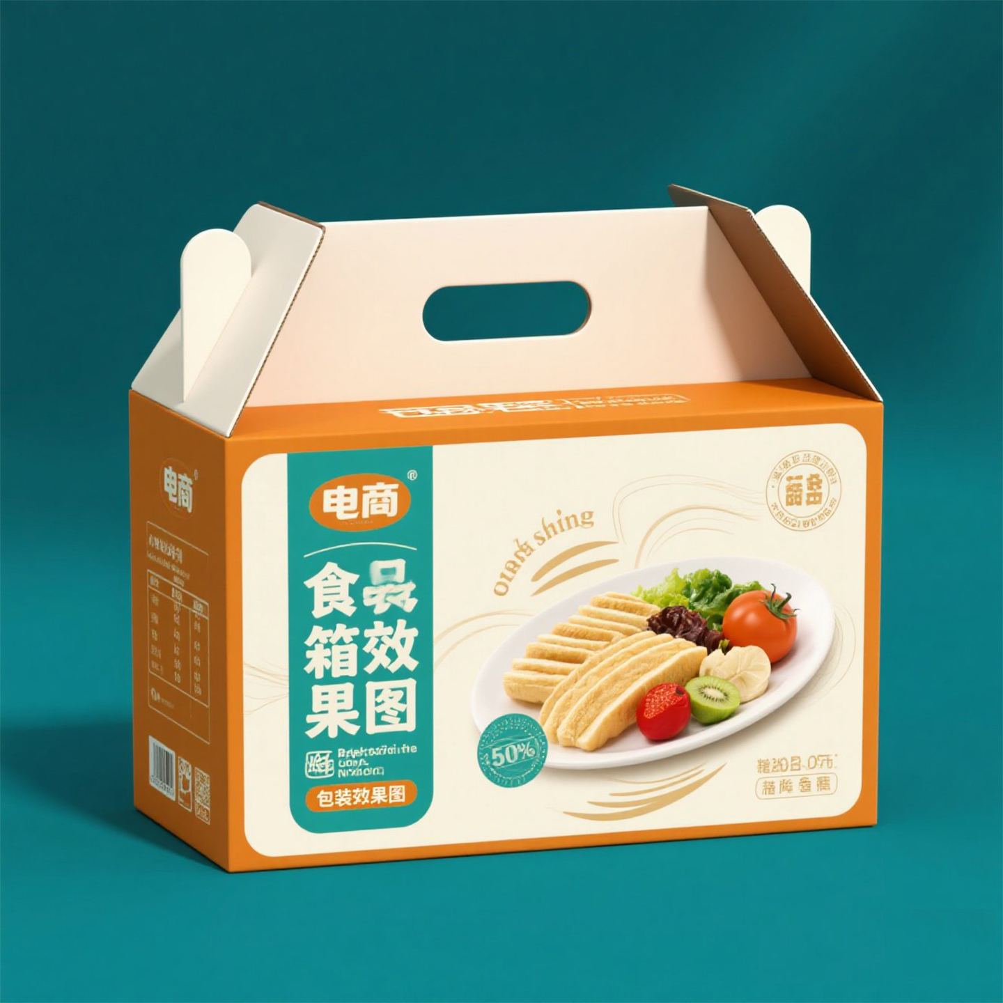 包装设计食品标签产品化妆品纸箱瓶贴礼盒子平面彩盒外包装袋定制 - 图3