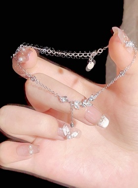 999纯银麦穗手链女轻奢小众