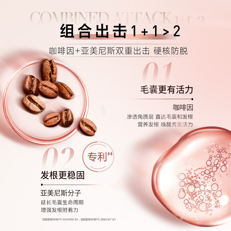 巴黎欧莱雅防脱小水枪喷雾固发护发强韧发根防脱发头皮护理精华液_美发护发_假发 第1张