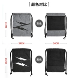 Рюкзак, спортивная спортивная сумка, мешочек для плавания, простой ранец, на шнурках