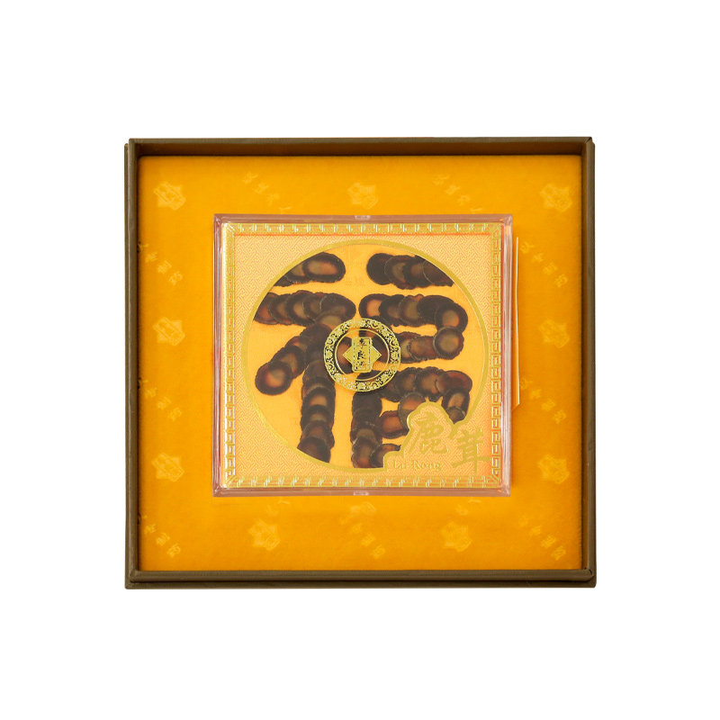 「线下同款李良济8g福字鹿茸血片 李良济鹿茸片