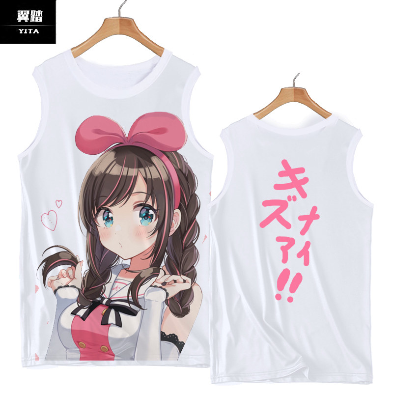 绊爱youtube爱酱亲分二次元t恤 翼踏服饰T恤