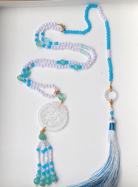 合金琉璃女新中式古风