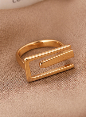 欧美个性戒指女ins潮关节戒子