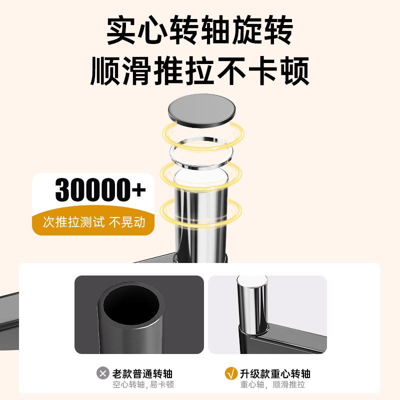 超薄电视机伸缩挂架折叠旋转壁挂支架通用TCL海信创维等8598寸182