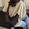 Crossbody bag with large capacity simple casual Korean style cloth bag