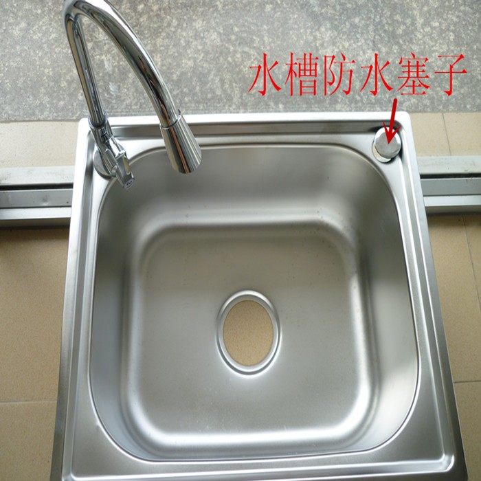 厨房水槽不锈钢盖子 3公分口溢水盖 洗菜碗盆水龙头孔挡水塞子 - 图3