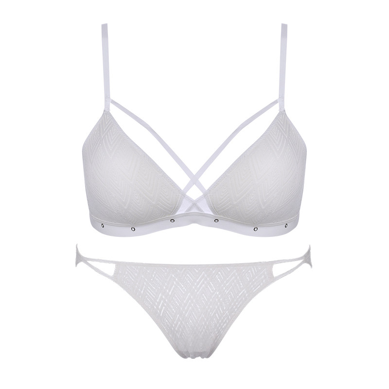 【超薄款柔软】性感法式蕾丝聚拢内衣 兰仪贝芬文胸