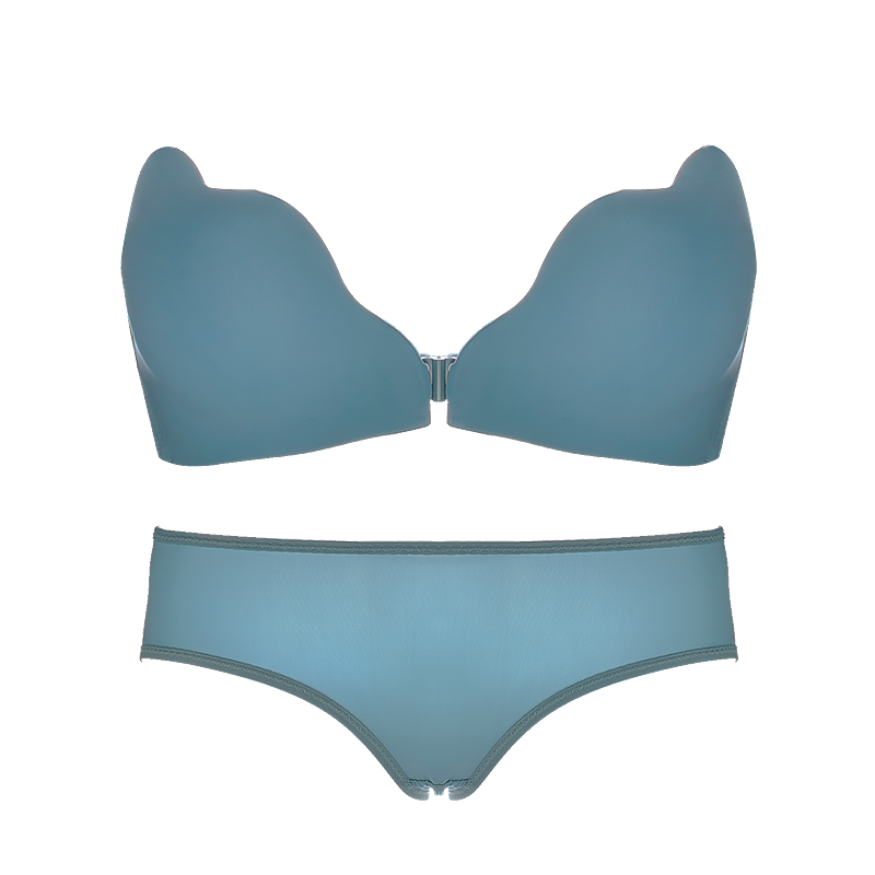 薄款肩带防滑聚拢女套装美背小文胸 兰仪贝芬文胸