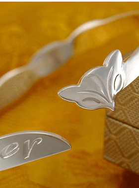 简约狐狸日韩风送妈妈贵妃银手镯