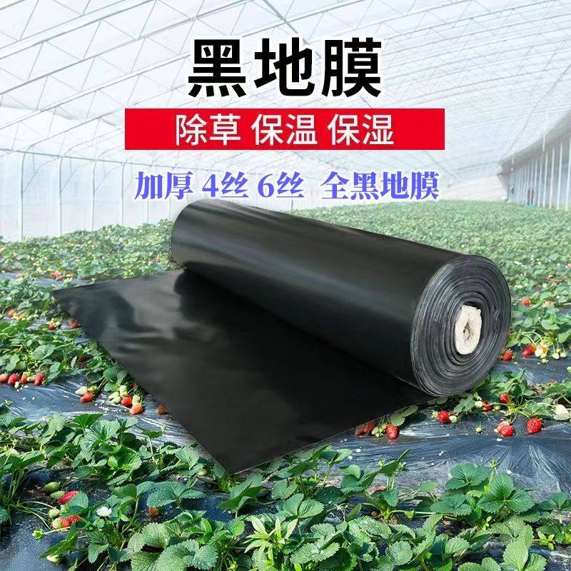 农用种植加厚抗老化黑色地膜塑料薄膜除草保温防草果树防寒直销,淘宝优惠券,粉丝福利购,淘宝优惠卷