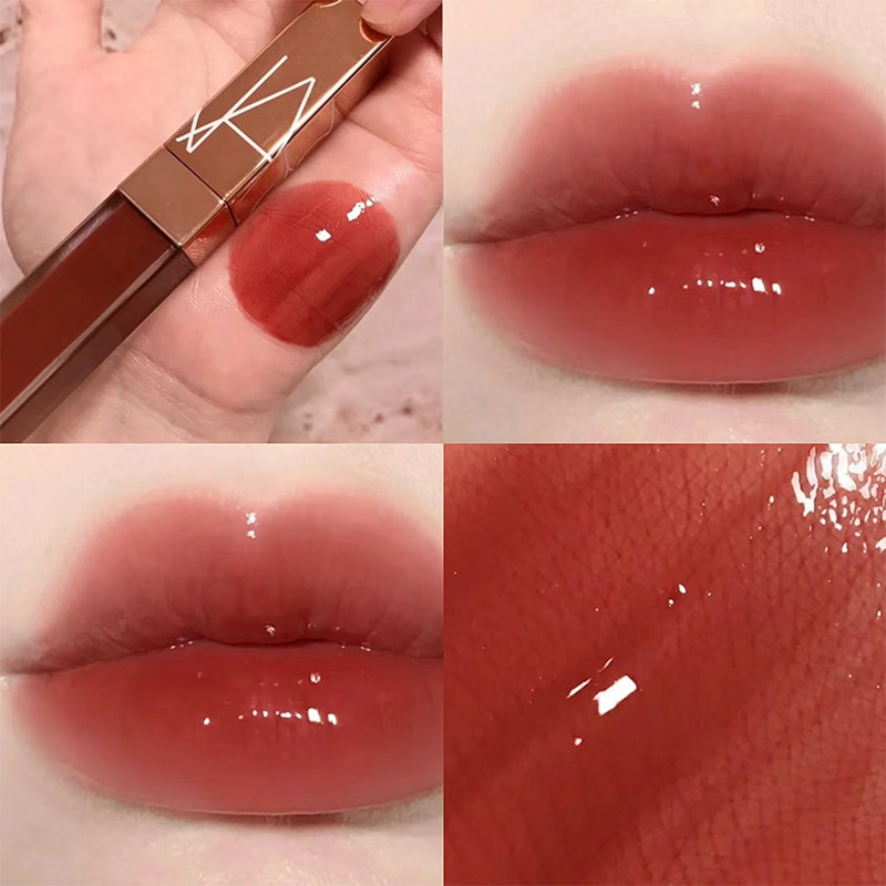 Nars 纳斯粉金管水光镜面唇釉Chelsea girl/aragon阿拉贡/Nympho - 图1