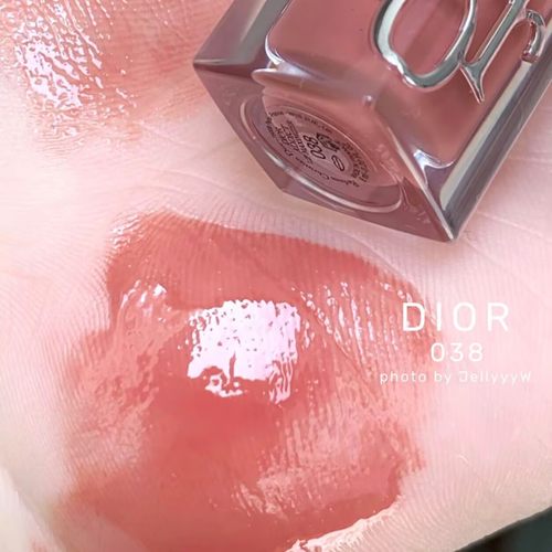 Dior迪奥魅惑丰唇蜜唇釉2ml中样 038杏茶奶冻 唇油滋润嘟嘟唇 - 图1