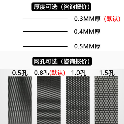 30x50cm机箱防尘网定制台式电脑主机笔记本风扇机柜过滤防灰 - 图1