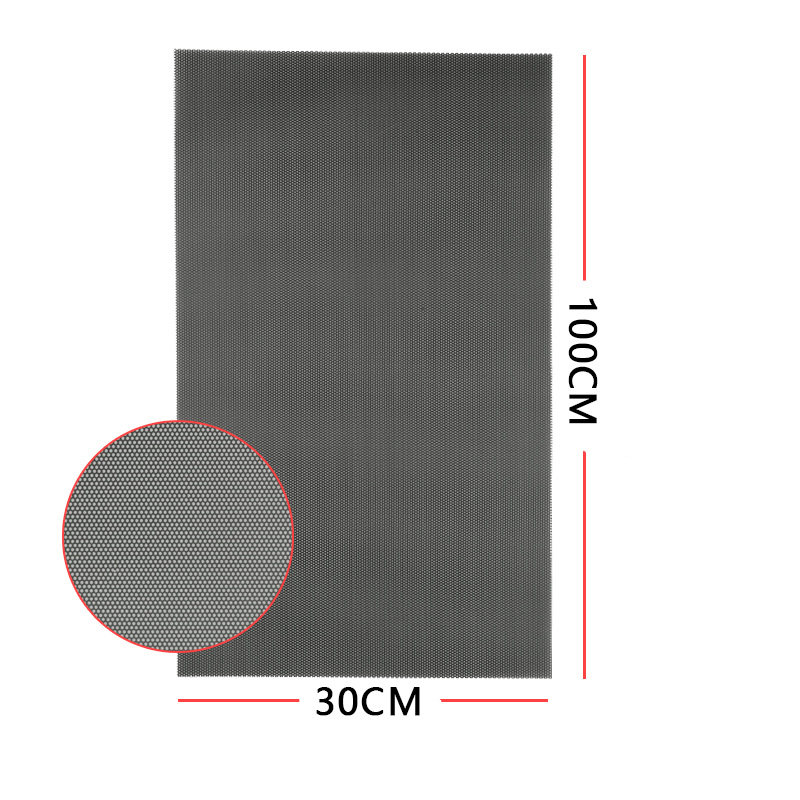 阻燃1米长机箱防尘网服务器柜电脑设备PVC过滤网定制开孔贴胶-图0